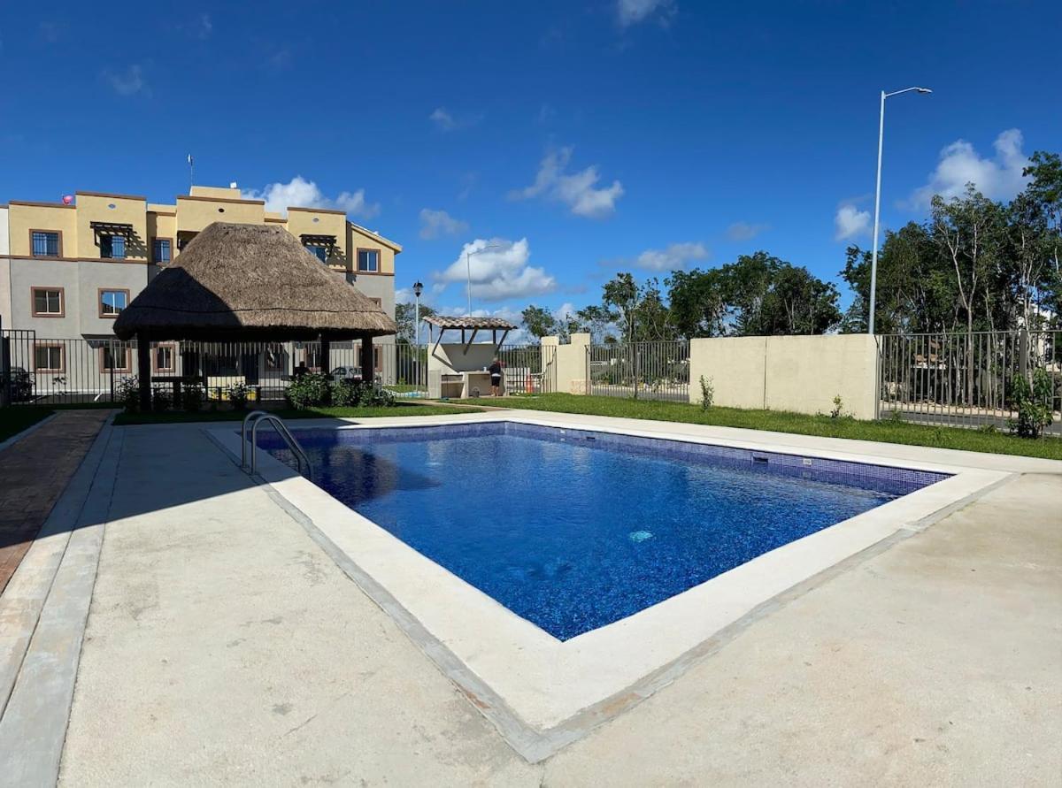 Angels Beach Condo Con Piscina, Parking Y Parque Playa del Carmen Exterior photo